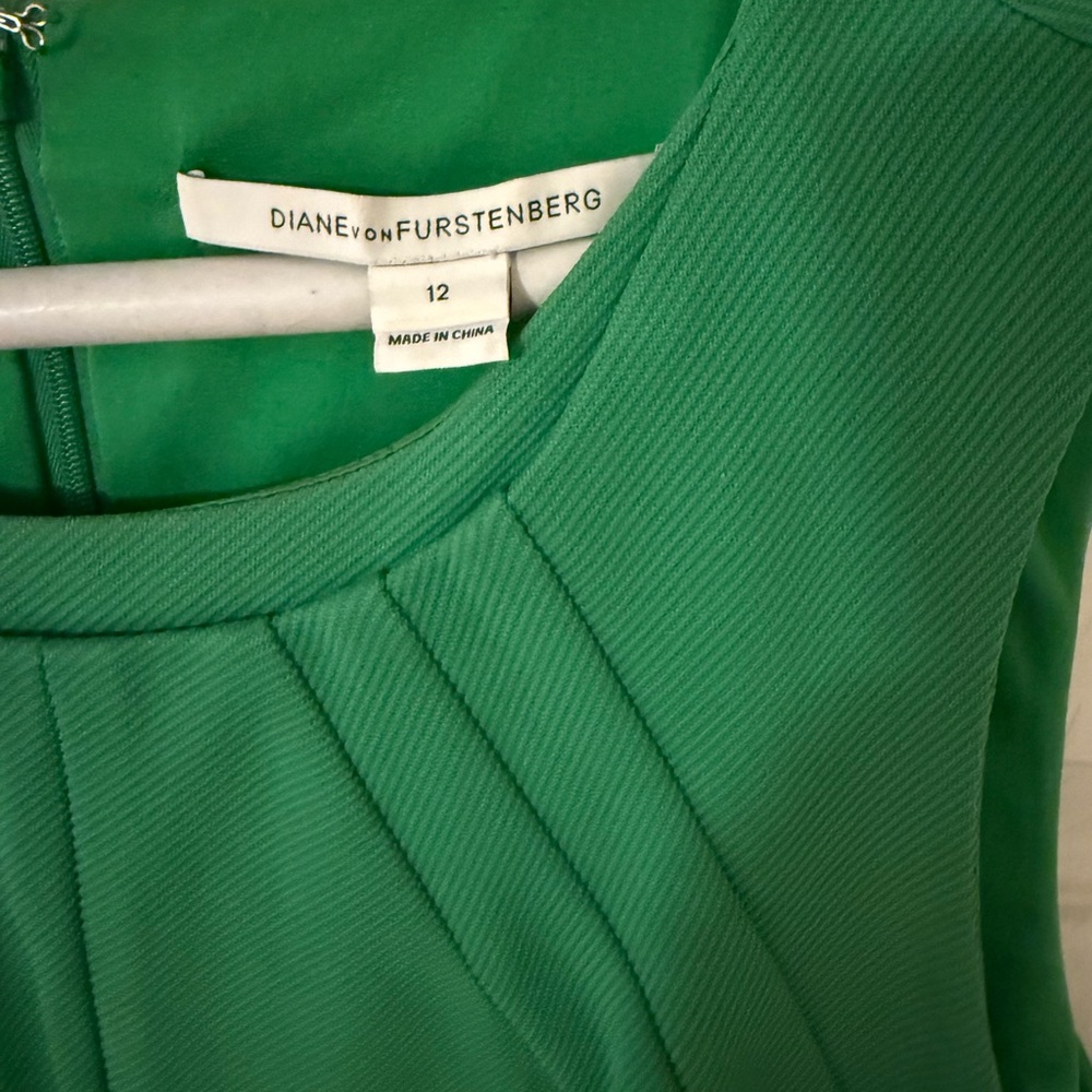 Diane von Furstenberg Green Dress